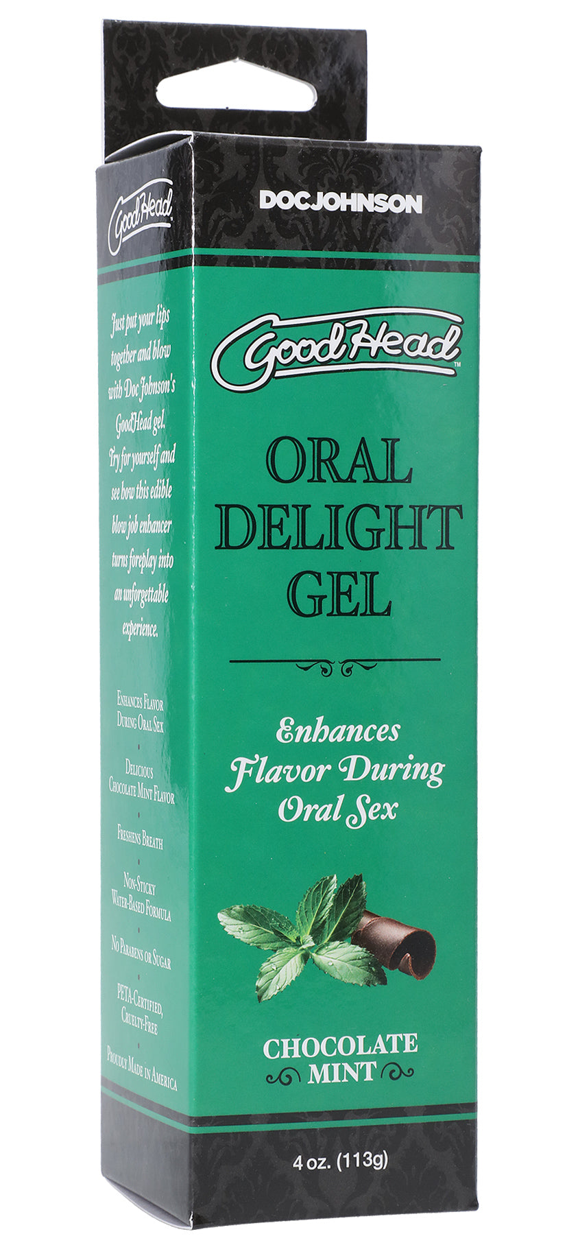 Goodhead - Oral Delight Gel - Chocolate Mint - 4 Oz. DJ1361-12-BX