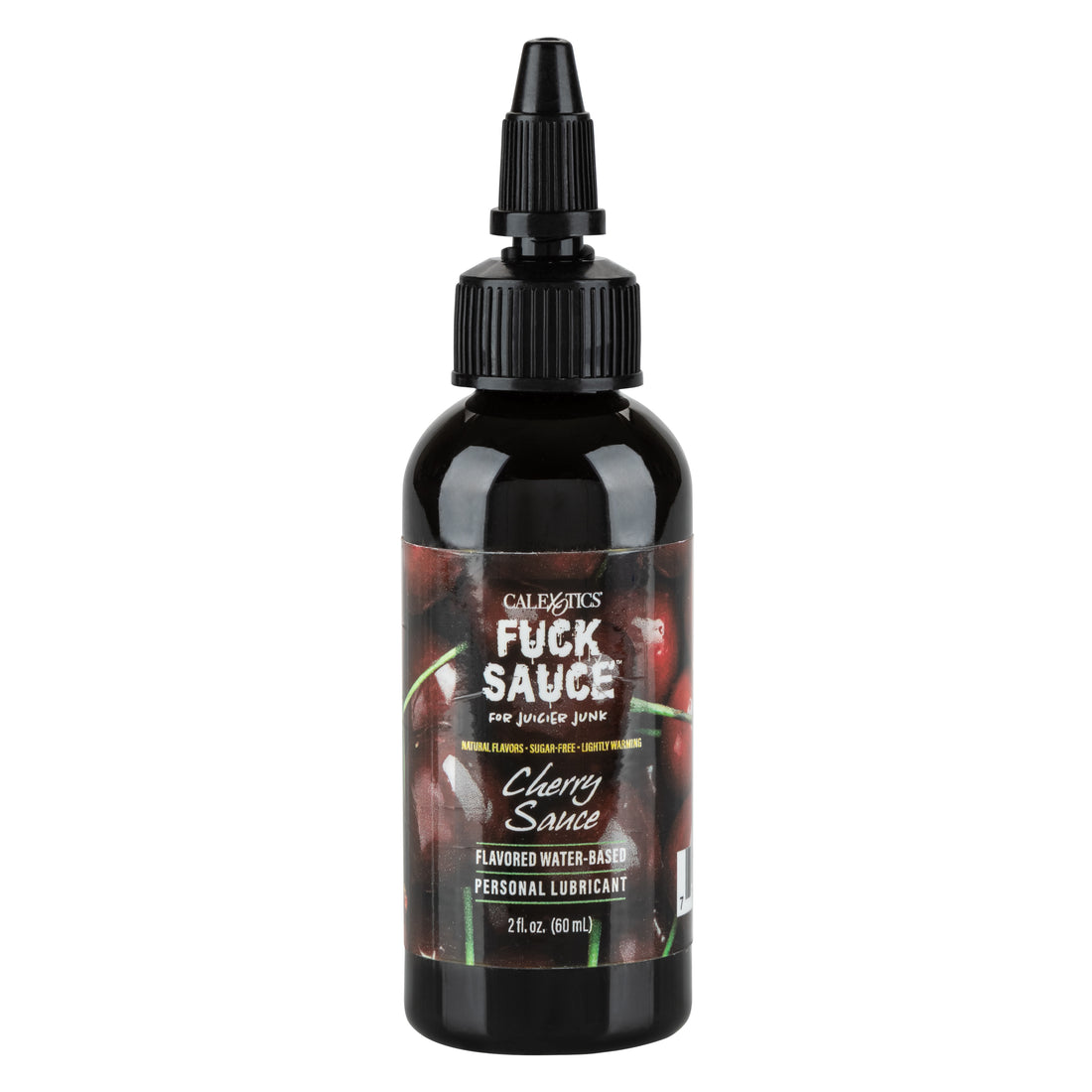 Fuck Sauce Flavored Water-Based Personal Lubricant - Cherry - 2 Fl. Oz. SE2410051