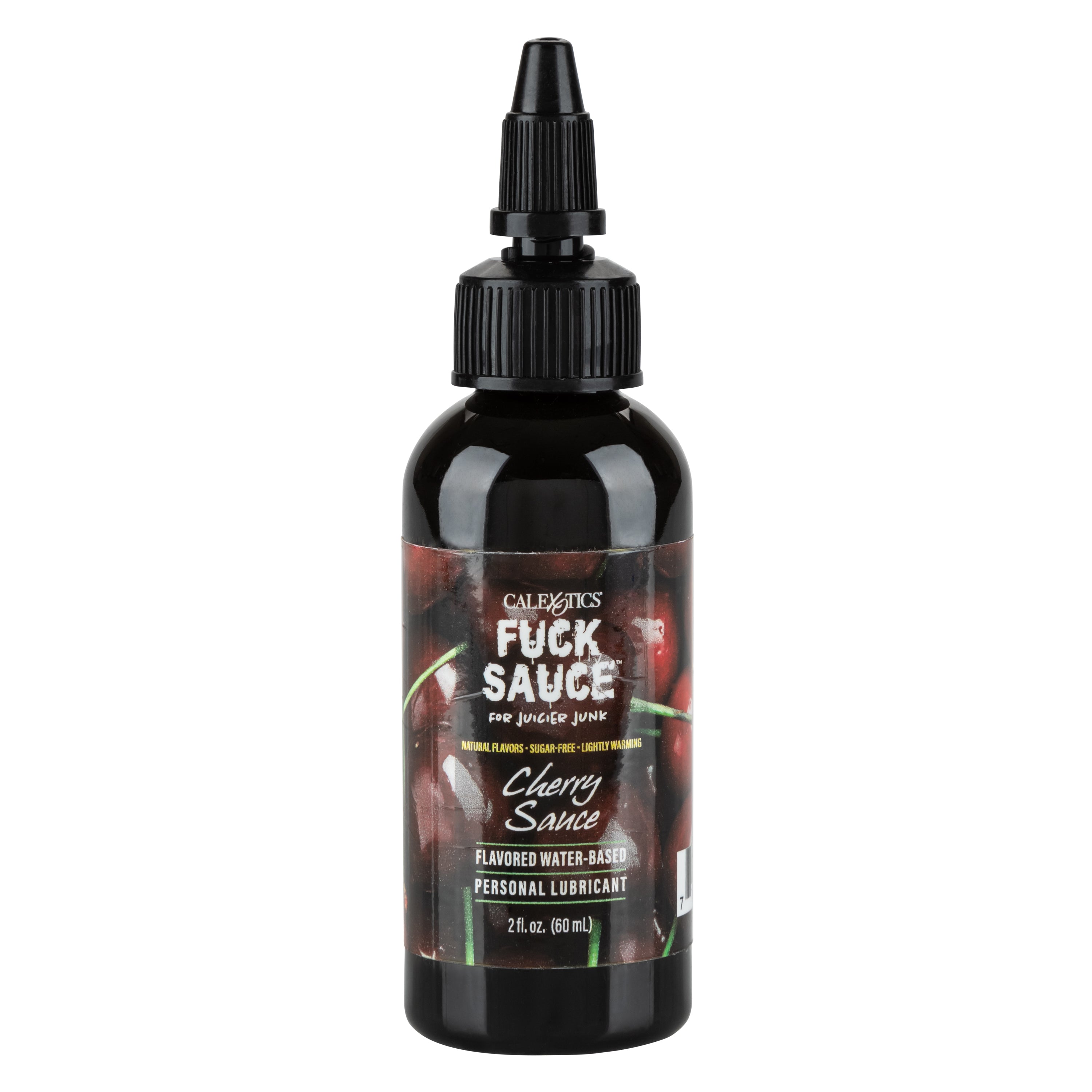 Fuck Sauce Flavored Water-Based Personal Lubricant - Cherry - 2 Fl. Oz. SE2410051