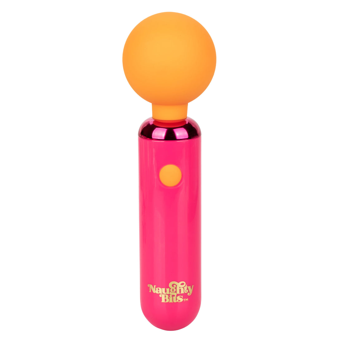 Naughty Bits Home Cumming Queen Vibrating Wand - Orange/pink SE4410383