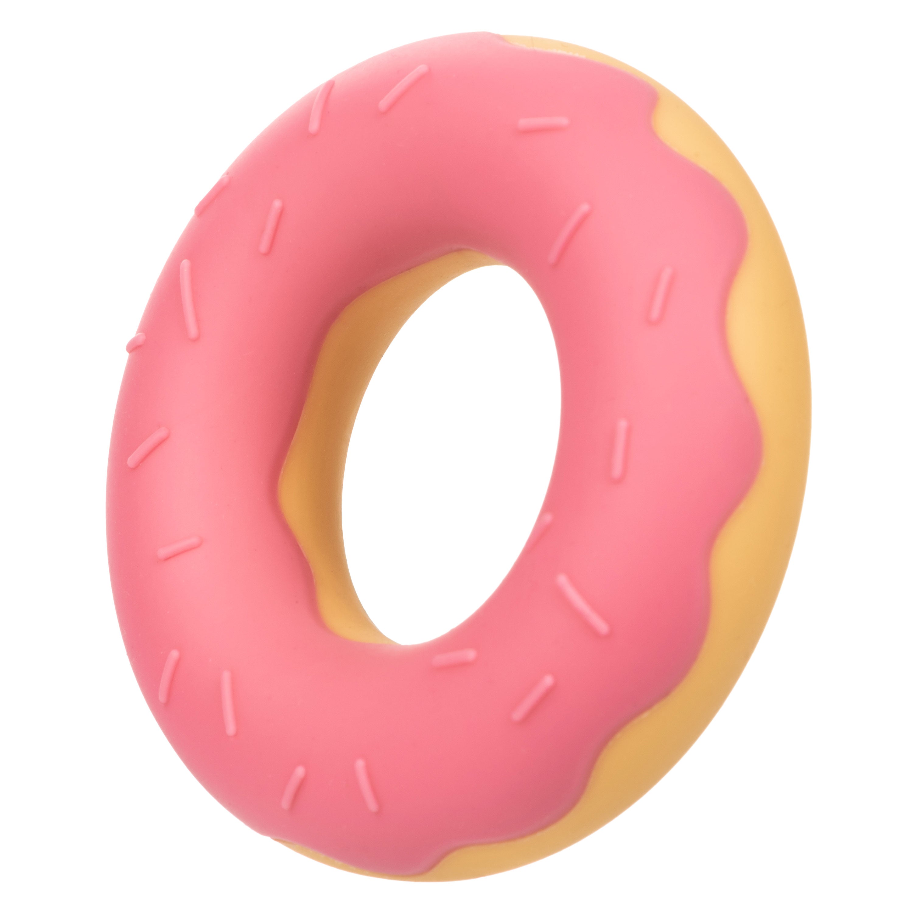 Naughty Bits Dickin Donuts Silicone Donut Cock Ring - Pink SE4410502