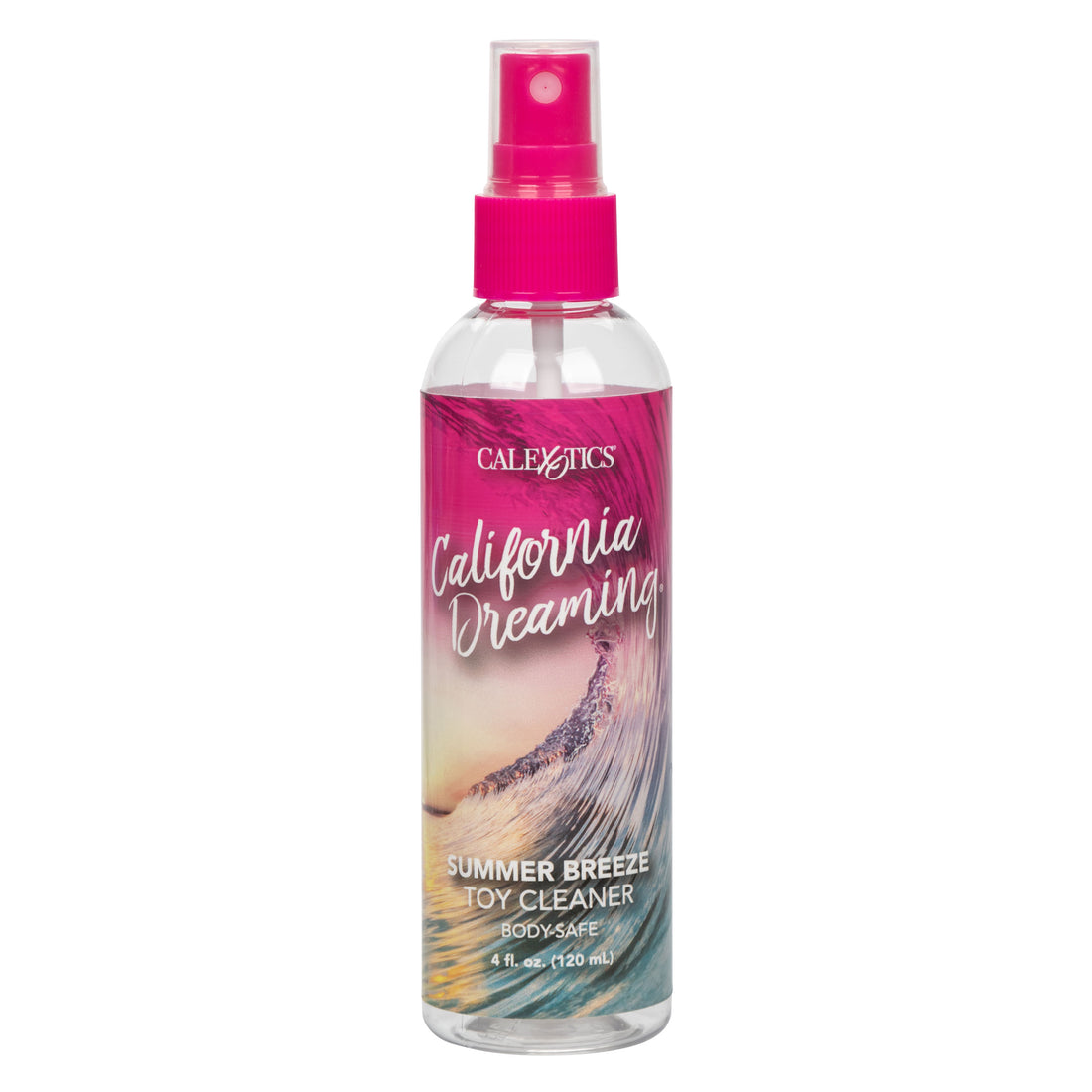 California Dreaming Tropical Scent Body Safe Toy Cleaner 4 Oz SE4348001