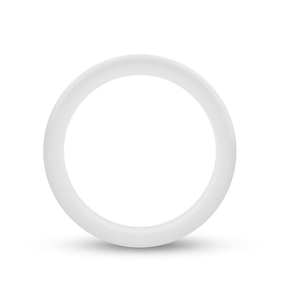 Performance - Silicone Glo Cock Ring - White Glow BL-91166