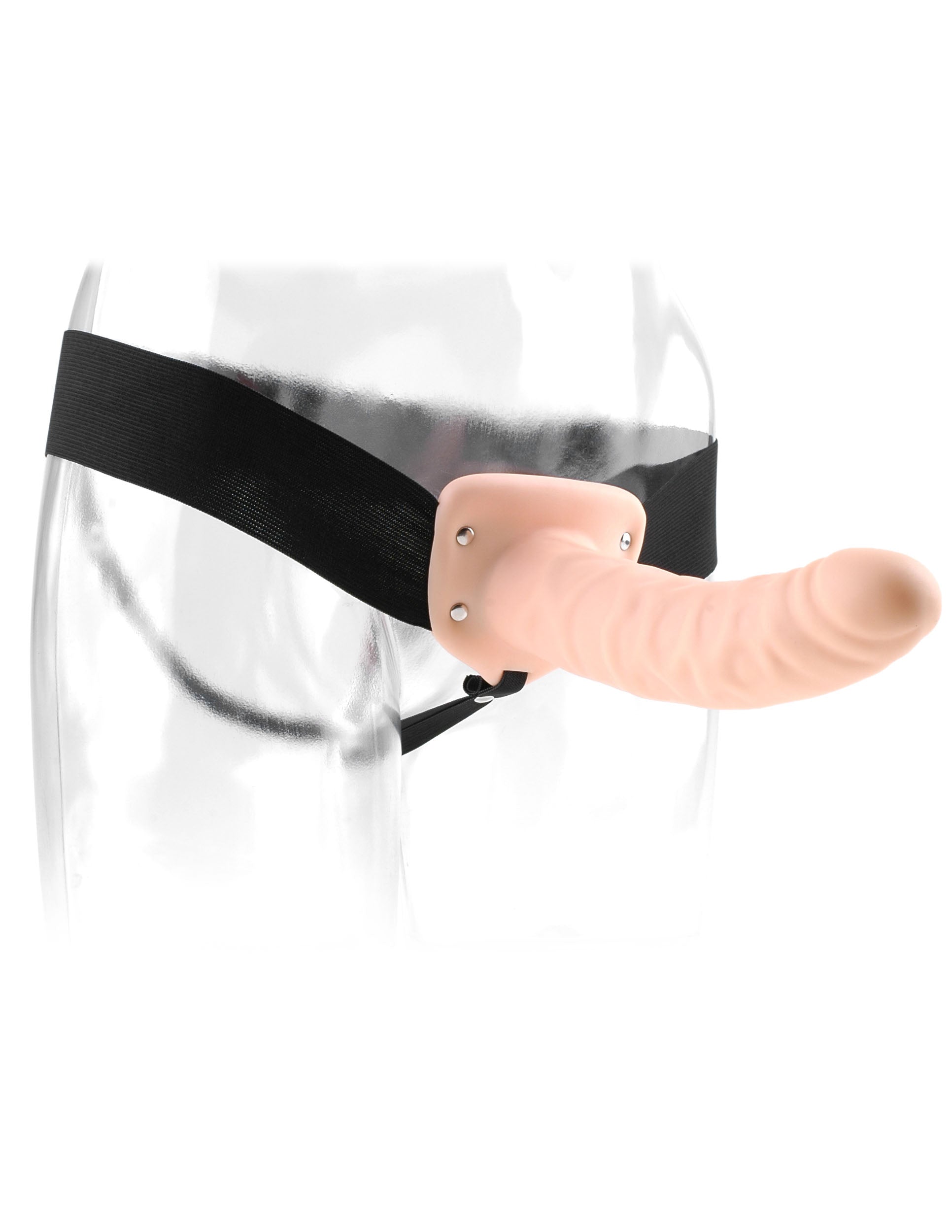 Fetish Fantasy Series 8 Inch Hollow Strap-on - Flesh PD3360-21