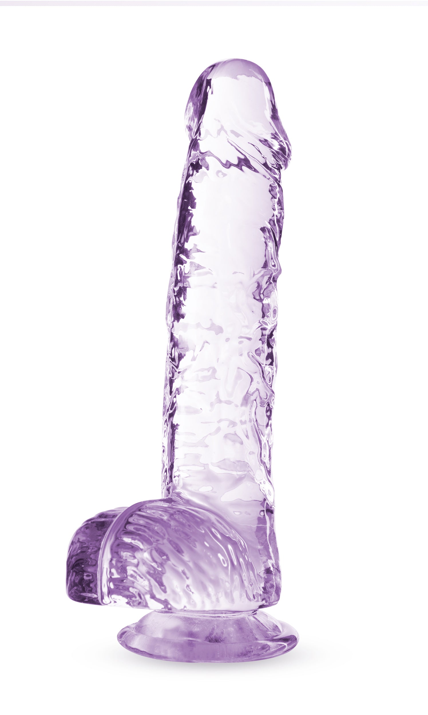 Naturally Yours - 6 Inch Crystalline Dildo - Amethyst BL-51701