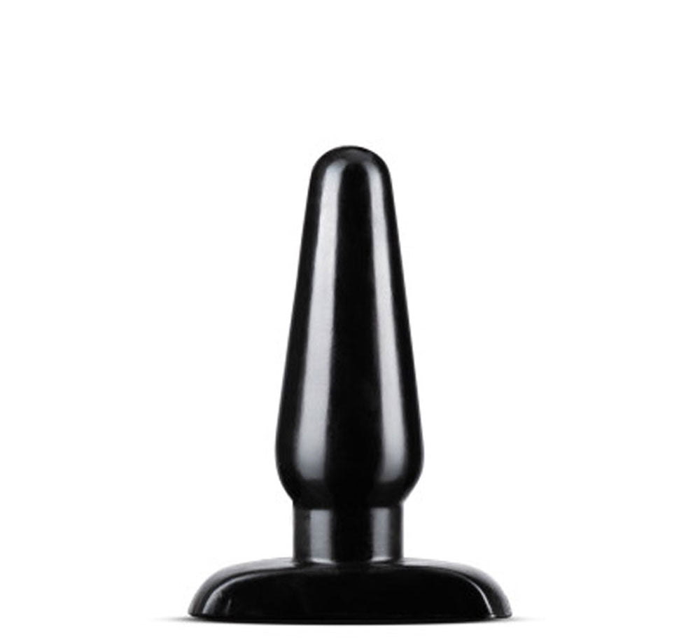 Anal Adventures - Basic Anal Plug - Medium - Black BL-18715