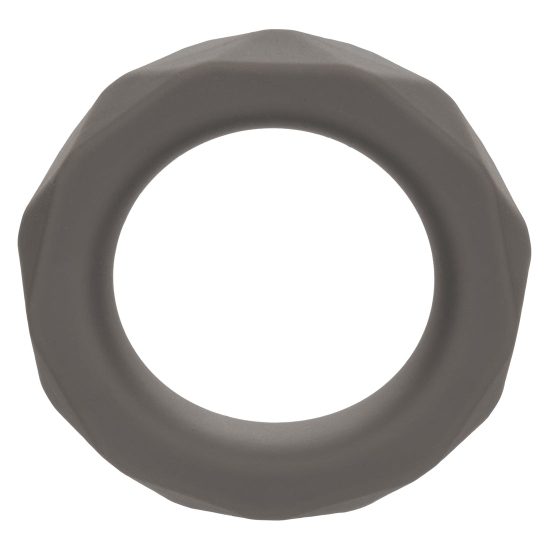 Alpha Liquid Silicone Prolong Prismatic Ring - Gray SE1491602