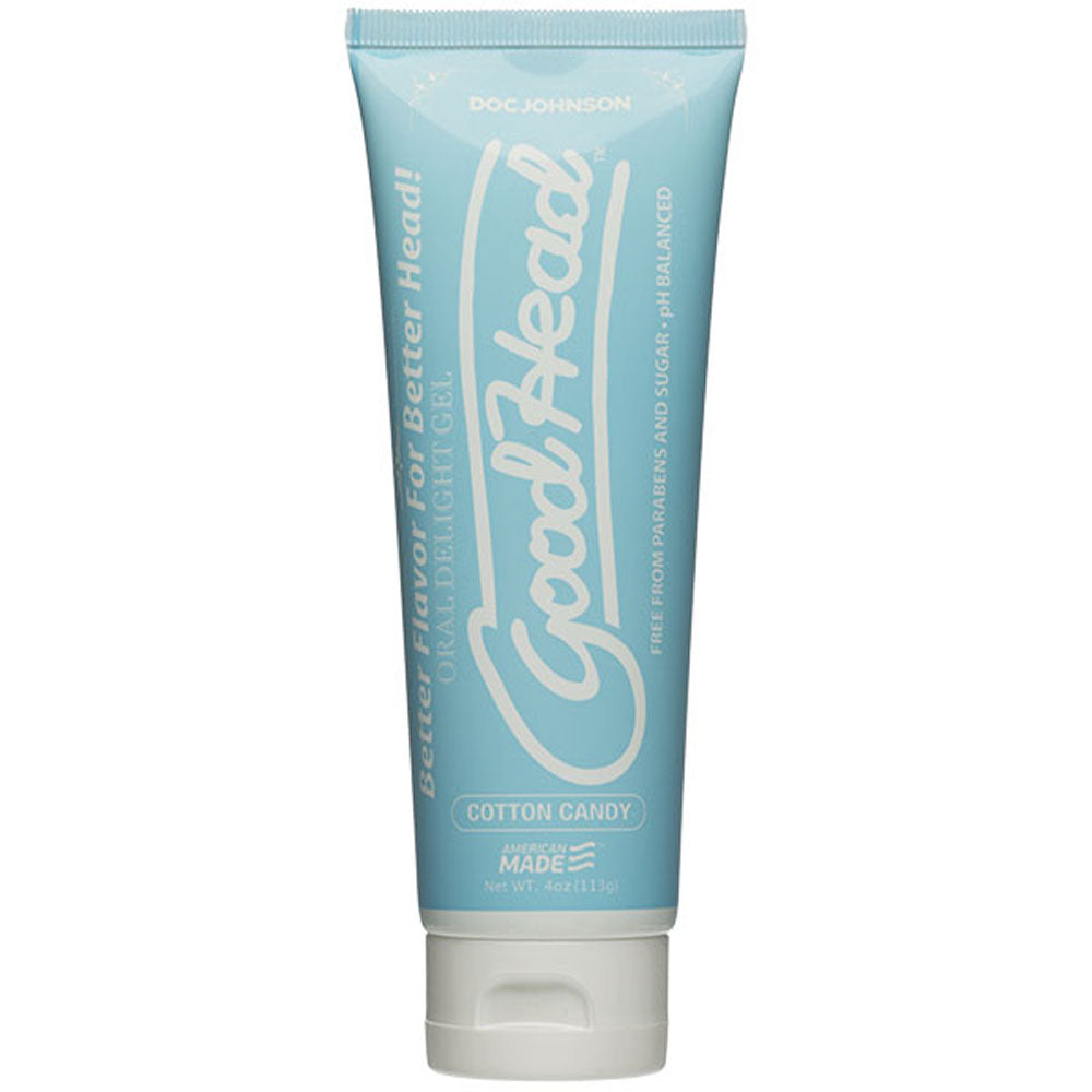 Goodhead - Oral Delight Gel - 4 Oz Tube - Cotton Candy DJ1360-09-BU