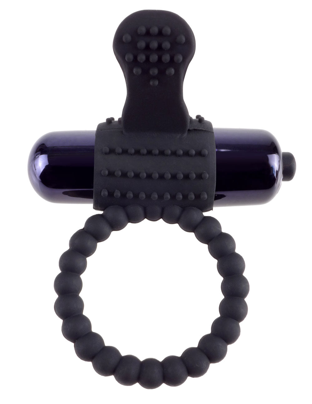 Fantasy C-Ringz Vibrating Silicone Super Ring Black PD5966-23