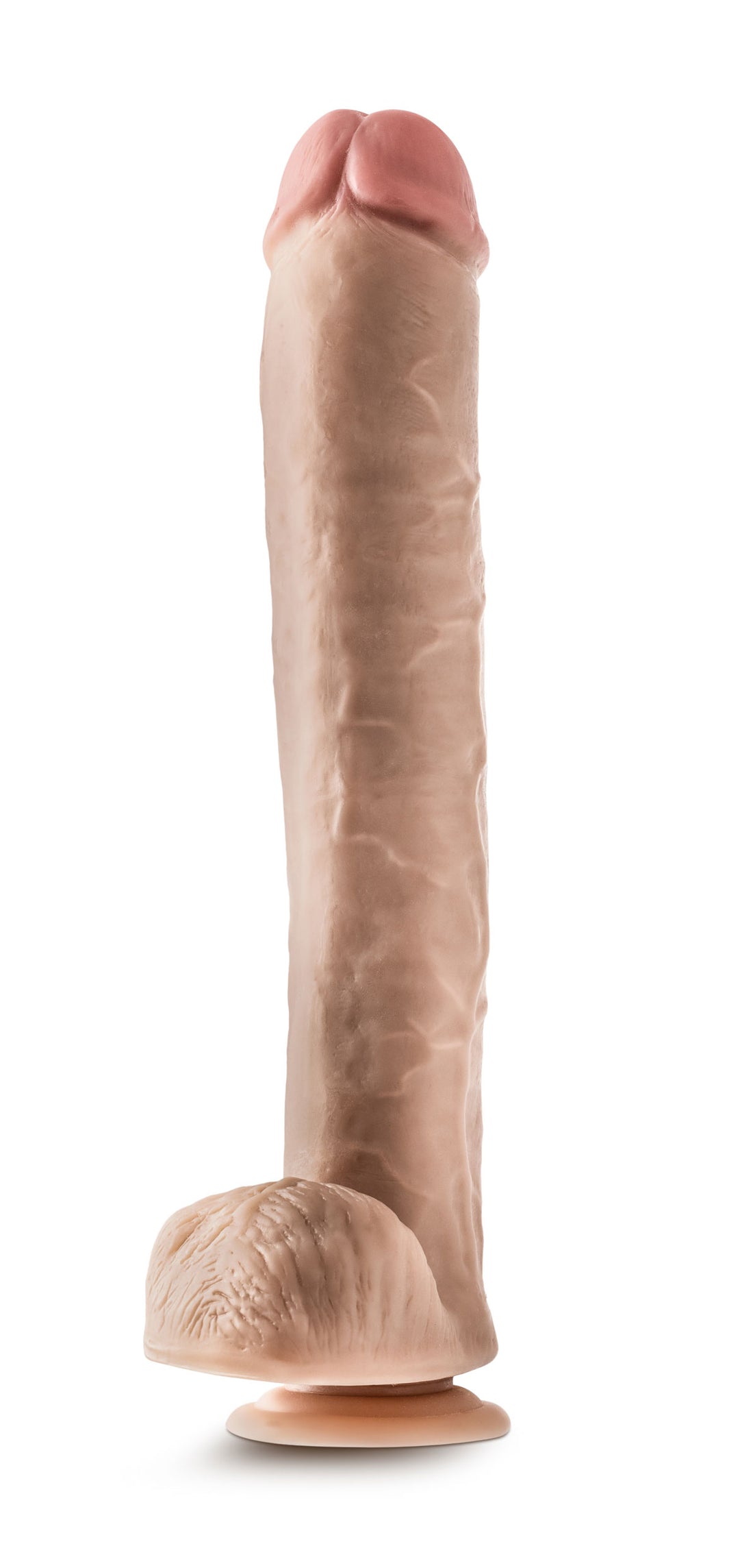 Dr. Skin - Dr. Michael - 14 Inch Dildo With Balls - Beige BL-26403
