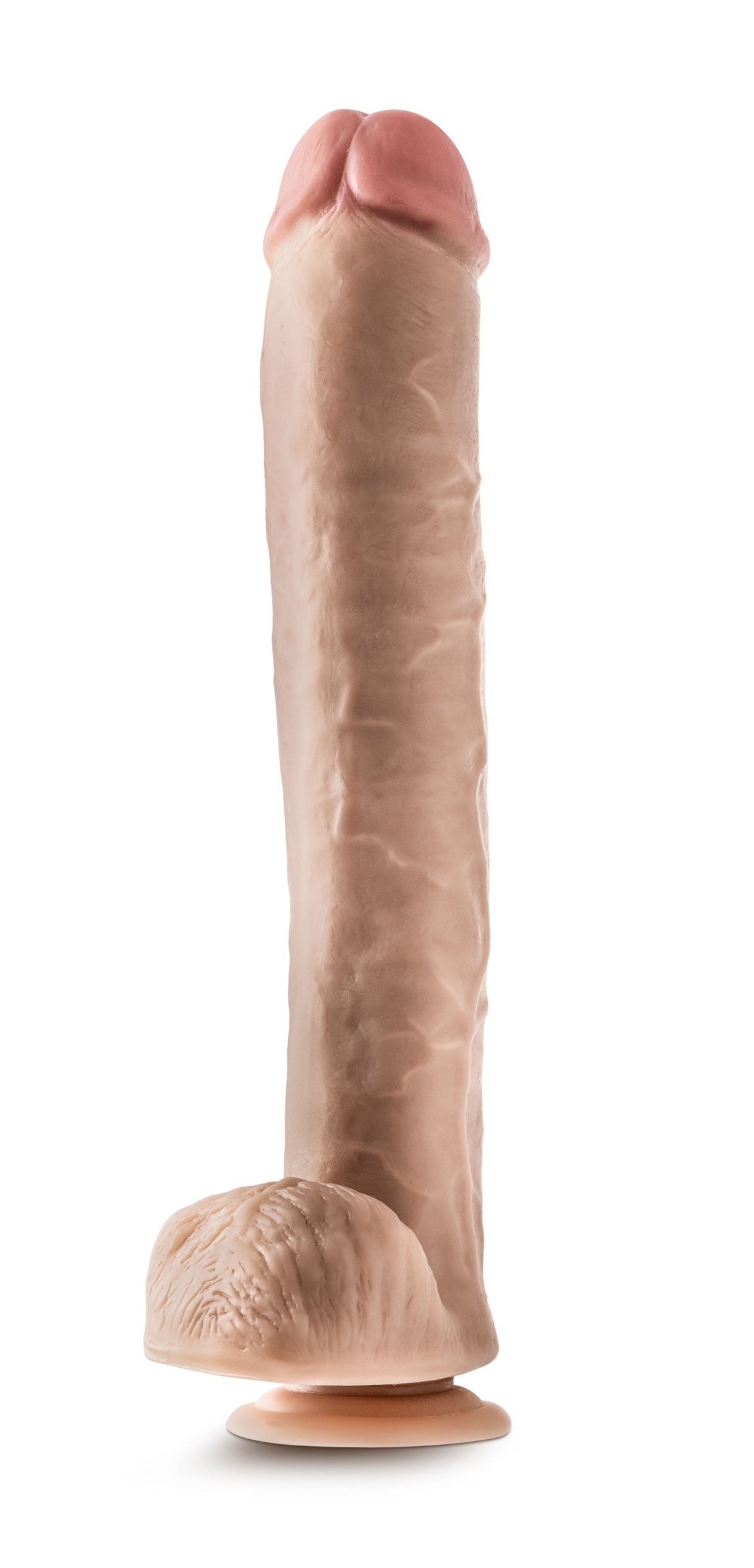 Dr. Skin - Dr. Michael - 14 Inch Dildo With Balls - Beige BL-26403