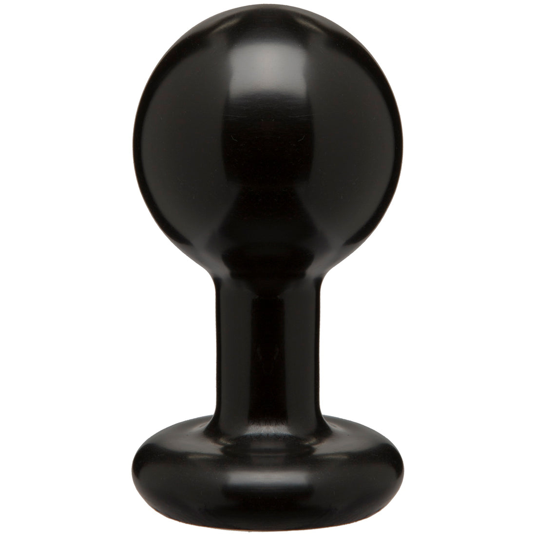 Round Butt Plug - Medium - Black DJ0244-56
