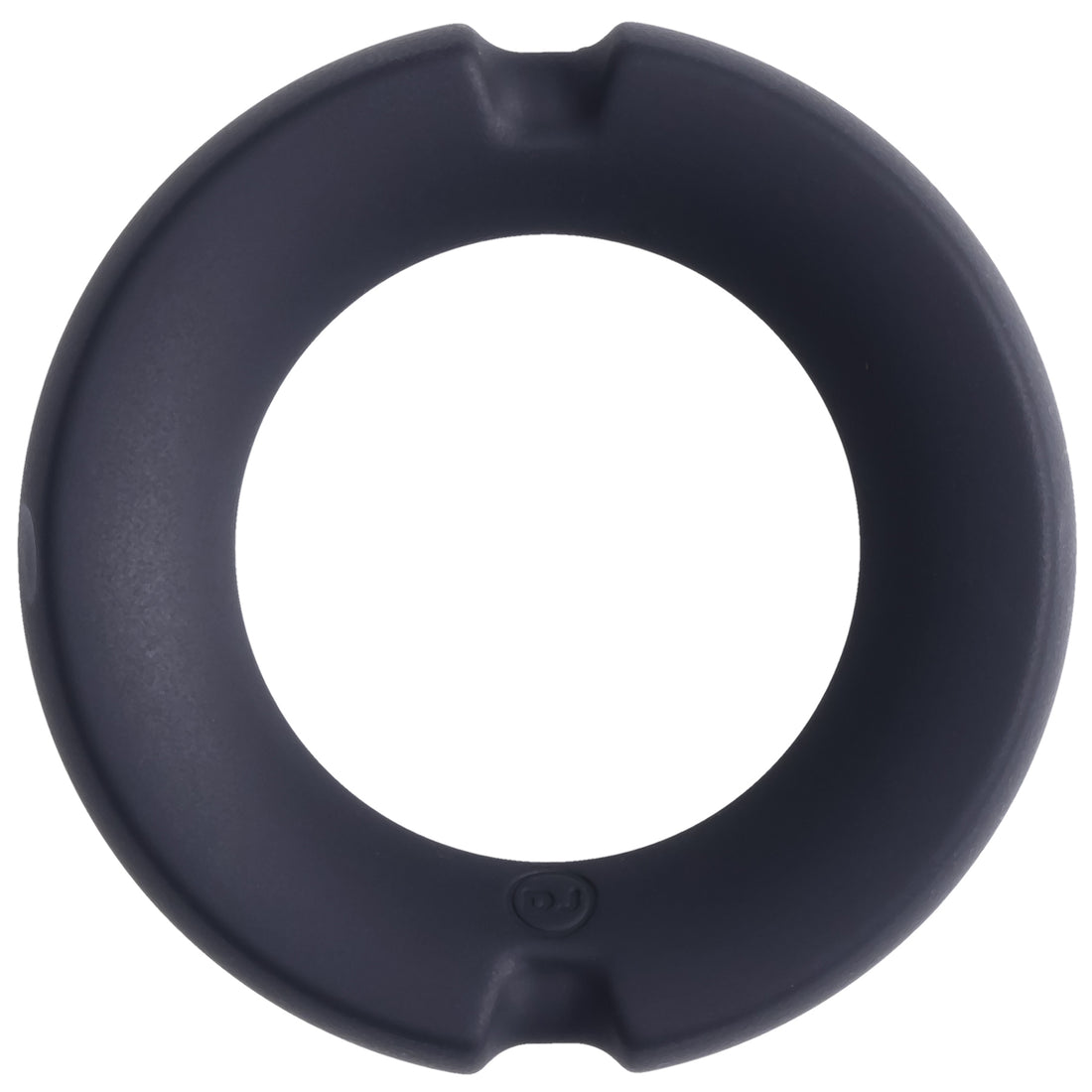 Merci - the Paradox - Silicone Covered Metal Cock Ring - 45mm - Black DJ2402-39-BX