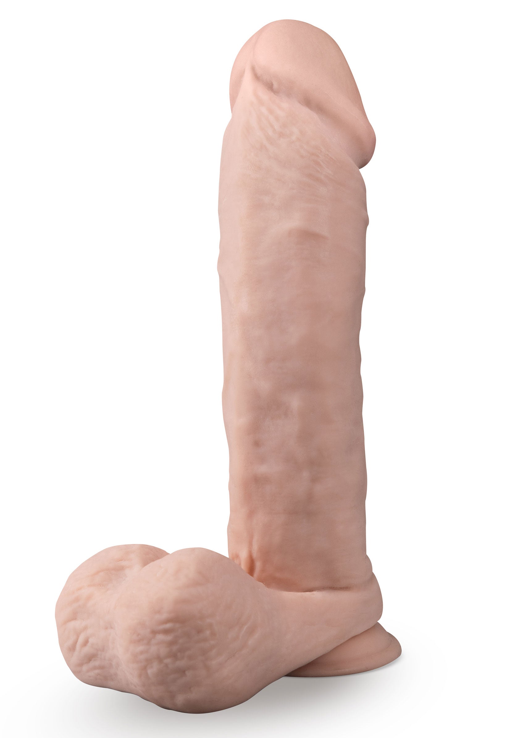 Dr. Skin Silicone - Dr. Beckham - 7 Inch Thumping Dildo With Remote Control - Vanilla BL-66463