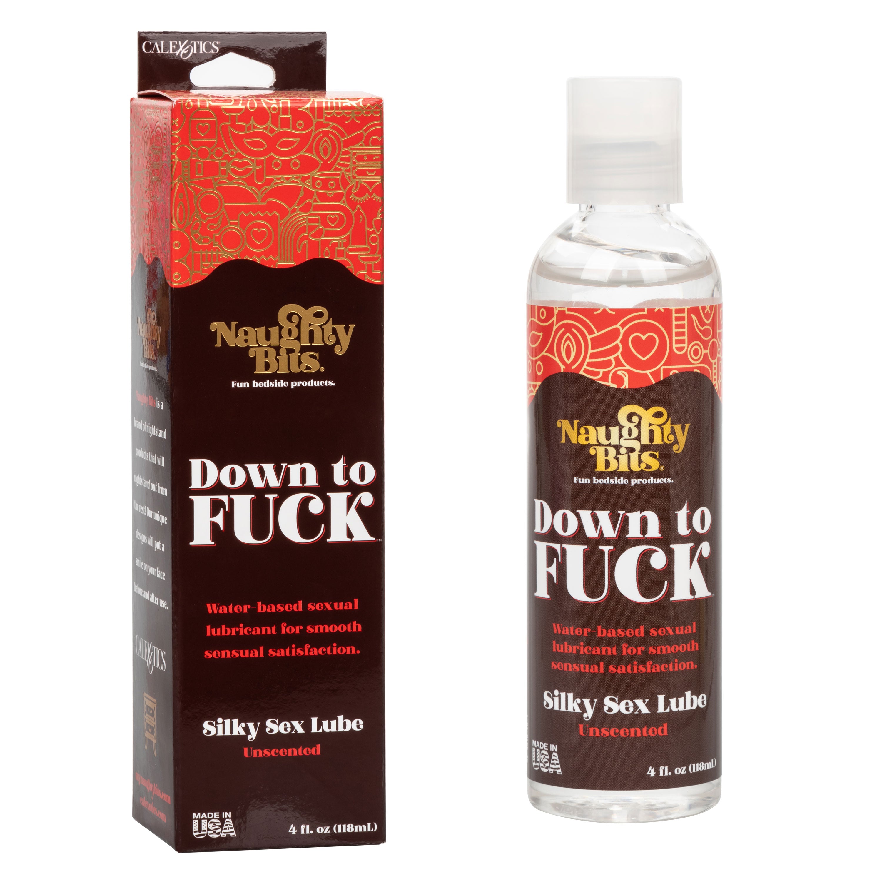 Naughty Bits Down to Fuck Silky Sex Lube - Boxed SE4410903
