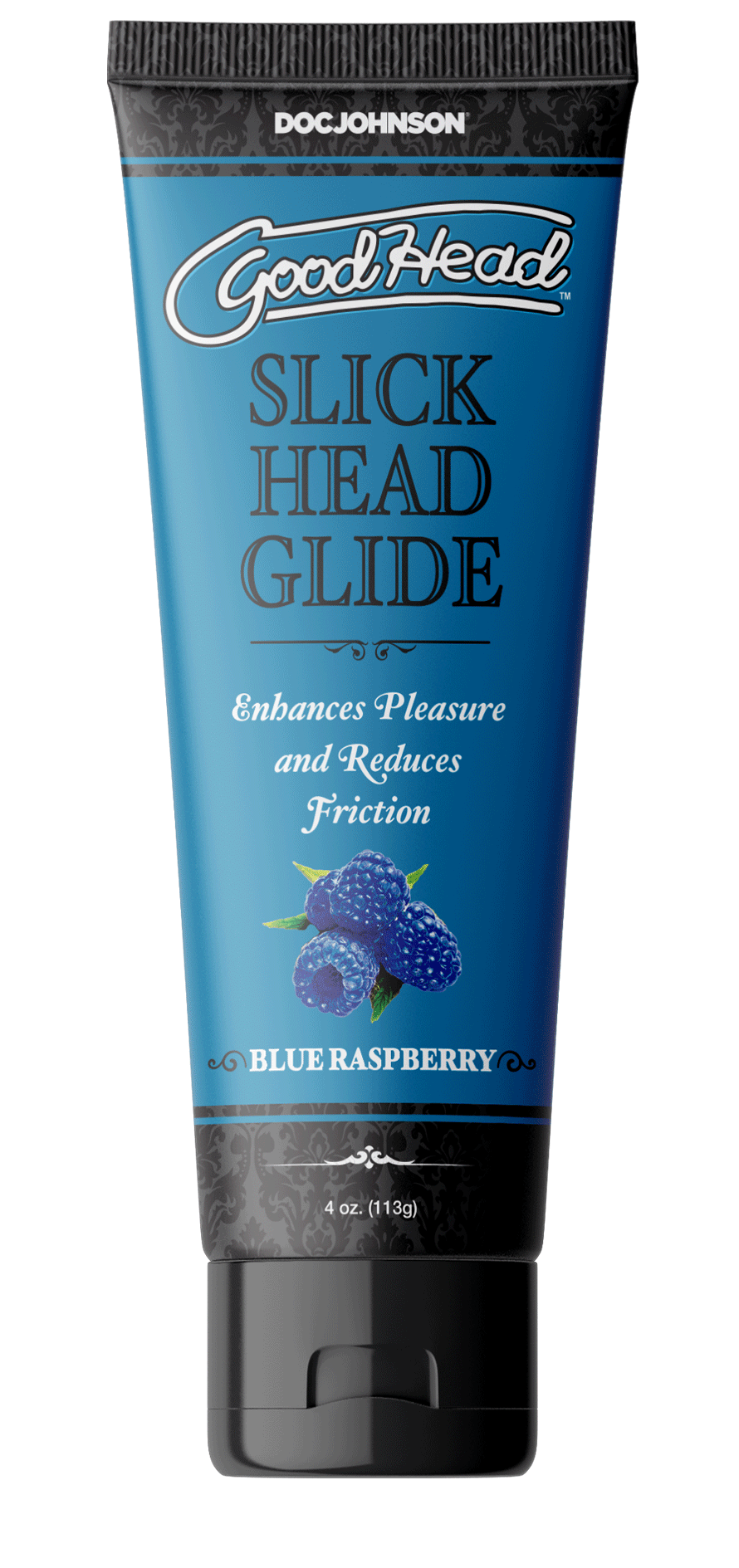 Goodhead - Slick Head Glide - Blue Raspberry - 4 Oz DJ1361-06-BU