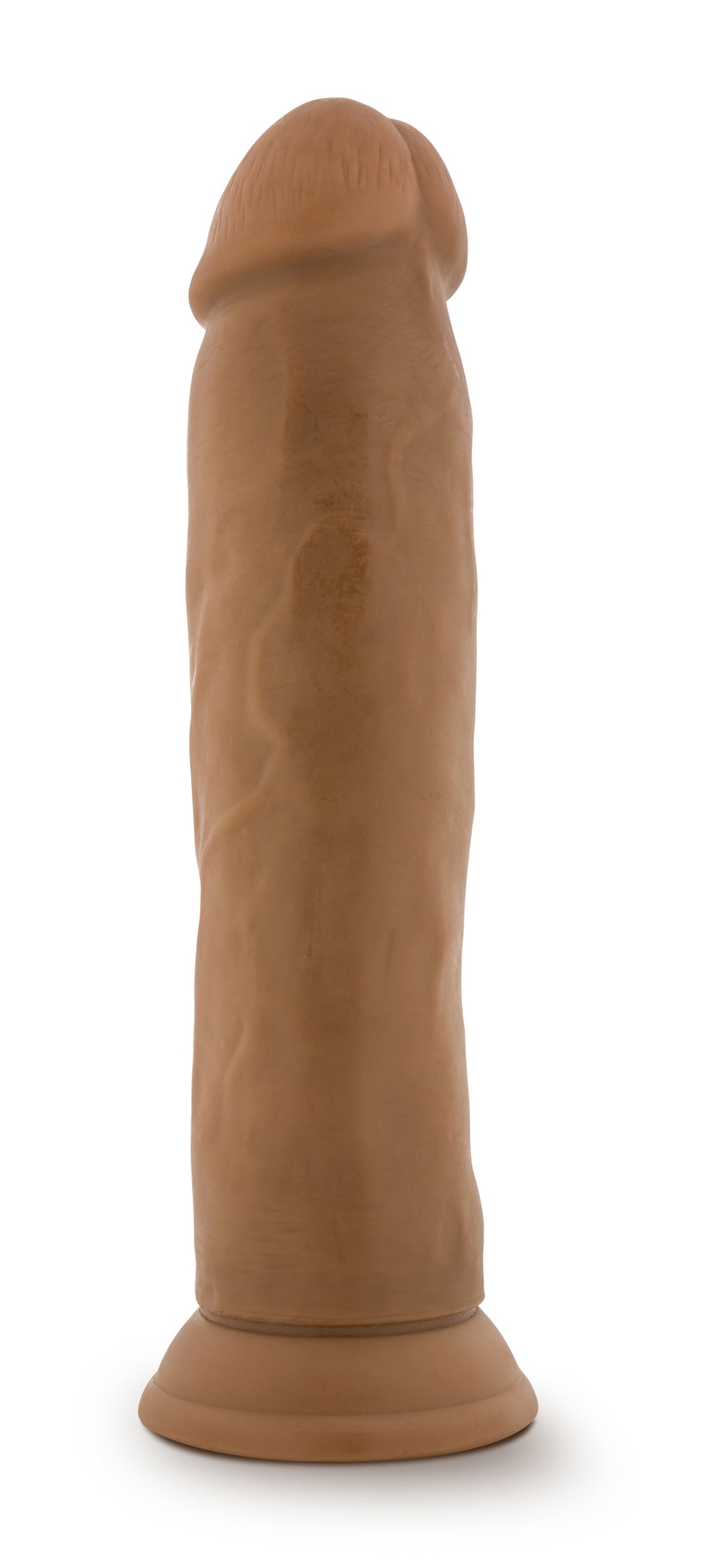 Dr. Skin Silicone - Dr. Henry - 9 Inch Dildo With Suction Cup - Mocha BL-27957