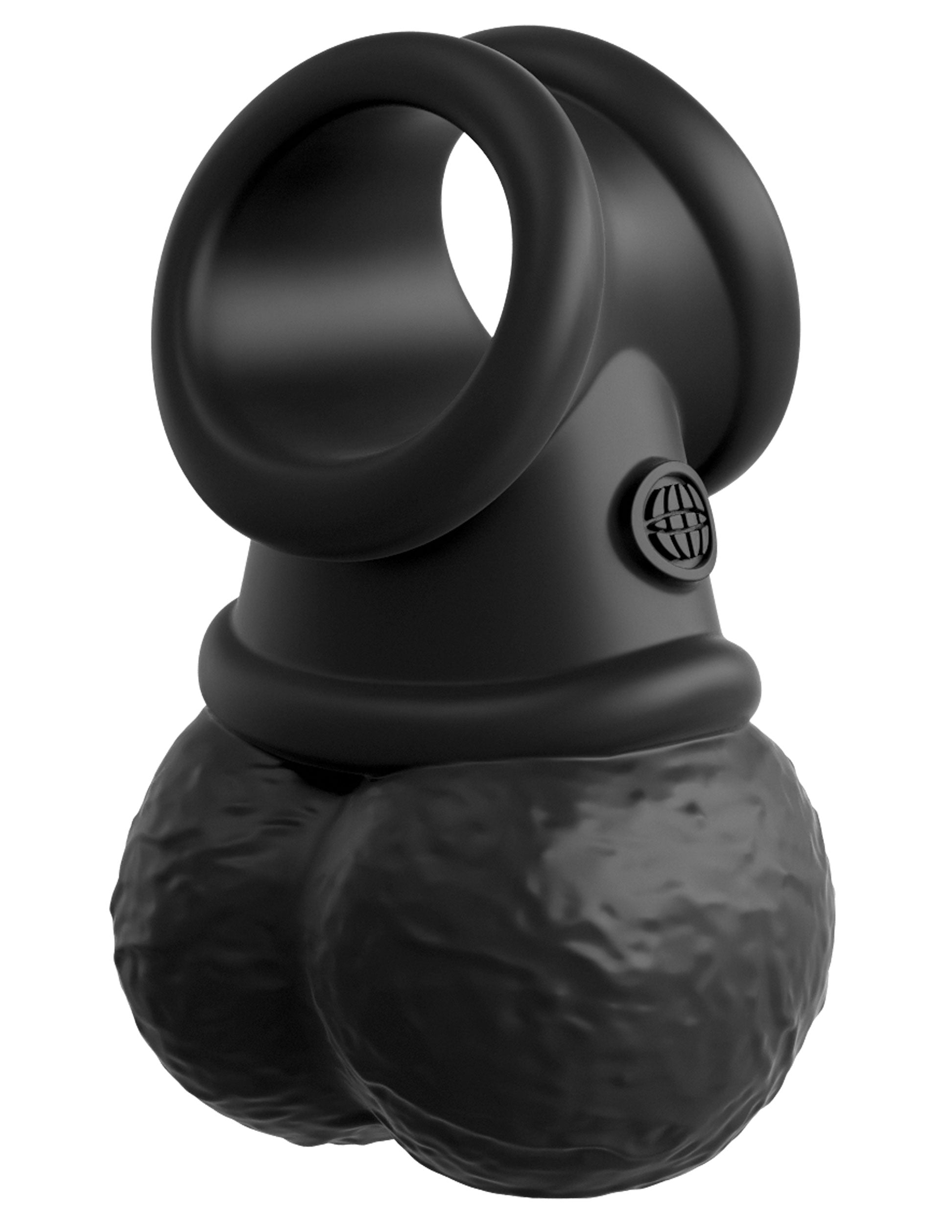 King Cock Elite - the Crown Jewels - Vibrating Vibrating Silicone Swinging Balls PD5780-23