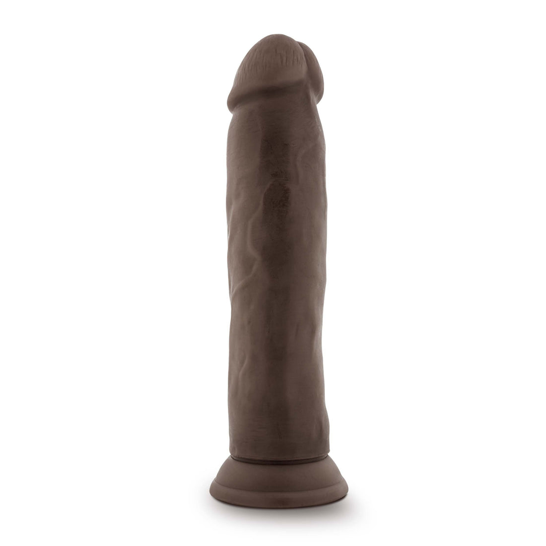 Dr. Skin Plus - 9 Inch Posable Thick Dildo - Chocolate BL-29816