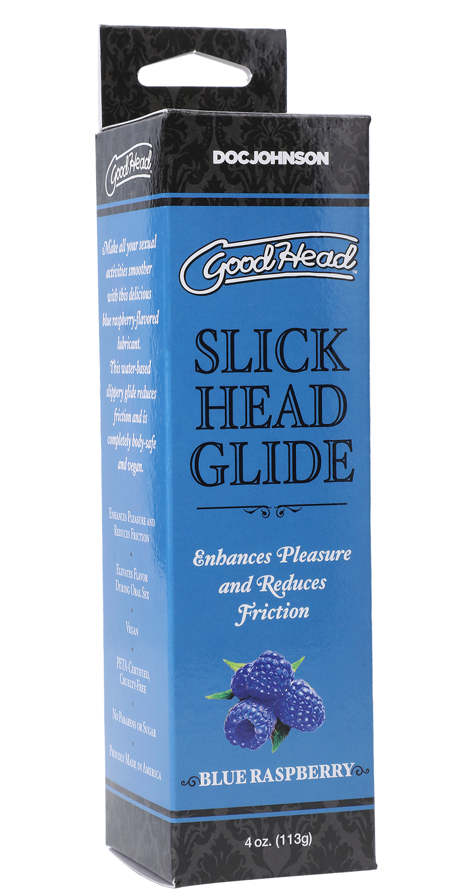 Goodhead - Slick Head Glide - Blue Raspberry - 4 Oz. DJ1361-06-BX