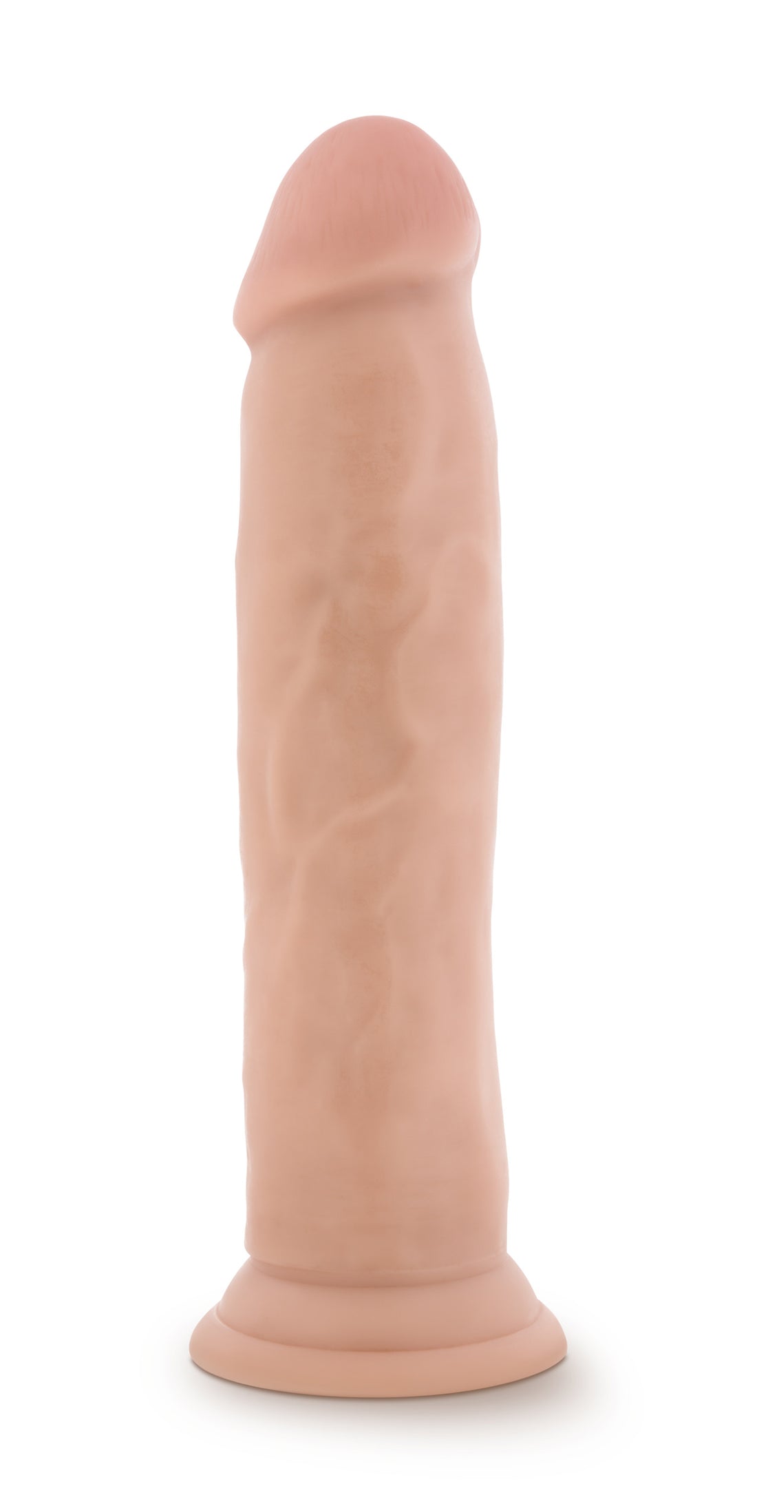 Dr. Skin Silicone - Dr. Henry - 9 Inch Dildo With Suction Cup - Vanilla BL-27953