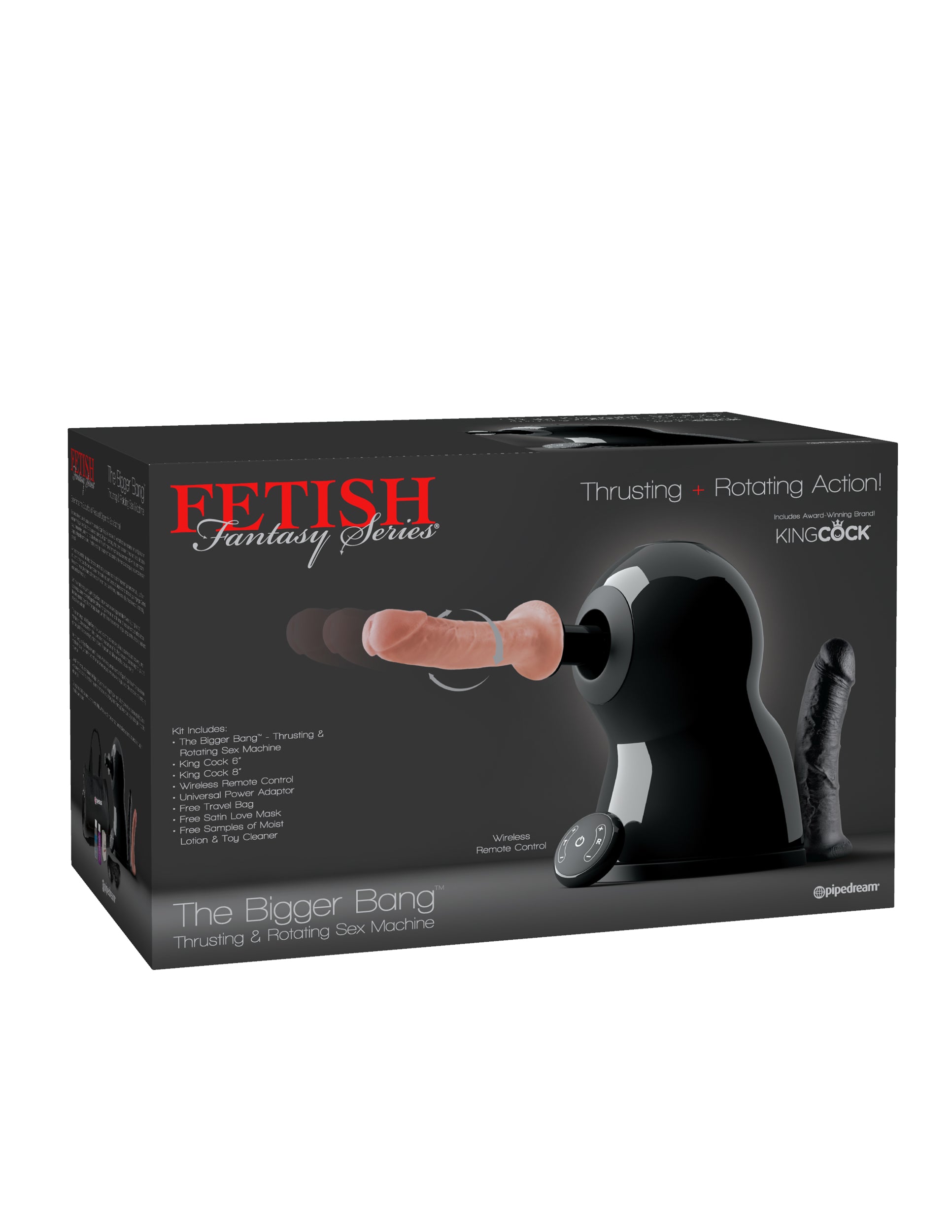 Fetish Fantasy the Bigger Bang Thrusting &amp;  Rotating Sex Machine PD3766-00