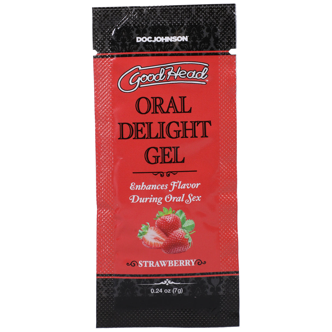 Goodhead - Oral Delight Gel - Strawberry - 0.24 Oz DJ1387-39-BU