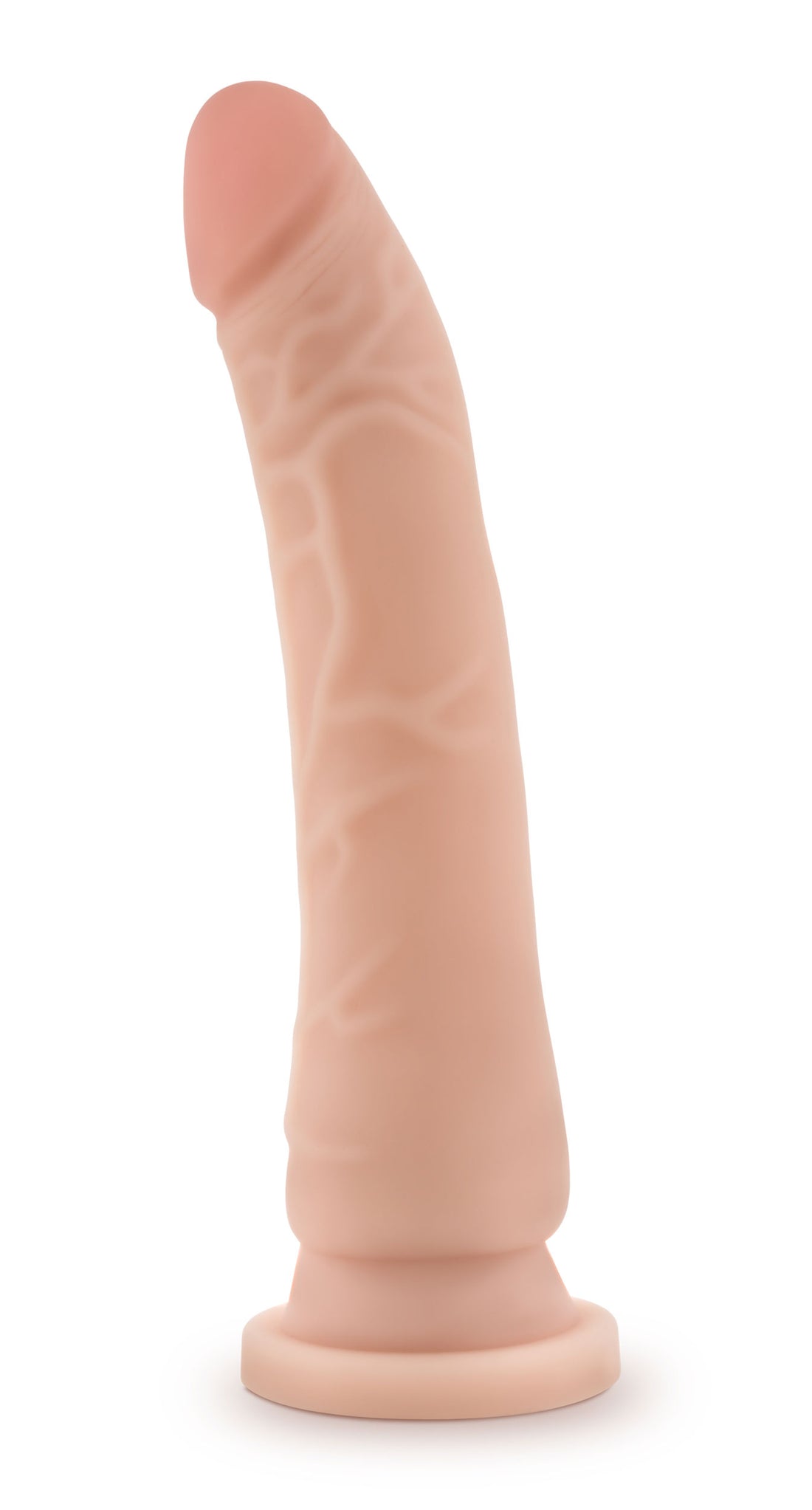 Dr. Skin Silicone - Dr. Noah - 8 Inch Dong With    Suction Cup - Vanilla BL-12263