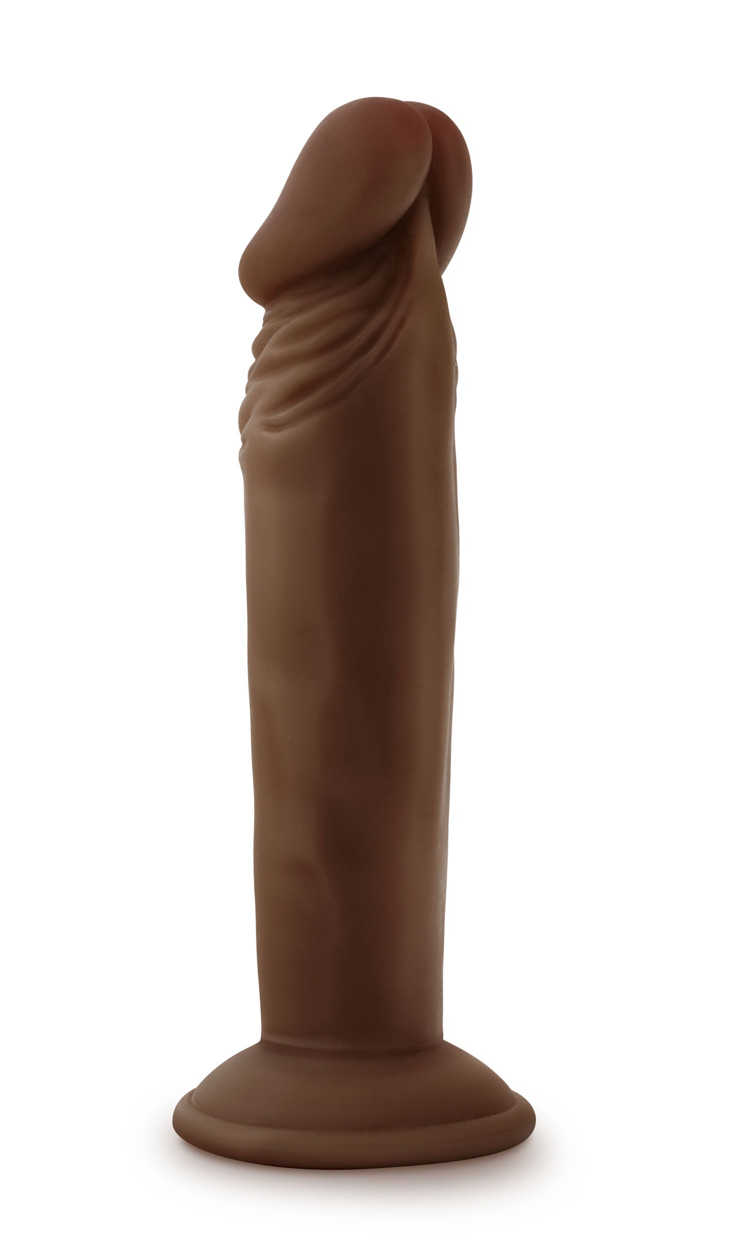 Dr. Skin Plus - 6 Inch Posable Dildo - Chocolate BL-14926