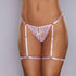 Adore Panty - Say It With Garters - One Size -  Pink ALR-A1147P-OS