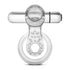 Stay Hard - 10 Function Vibrating Tongue Ring - Clear BL-66912
