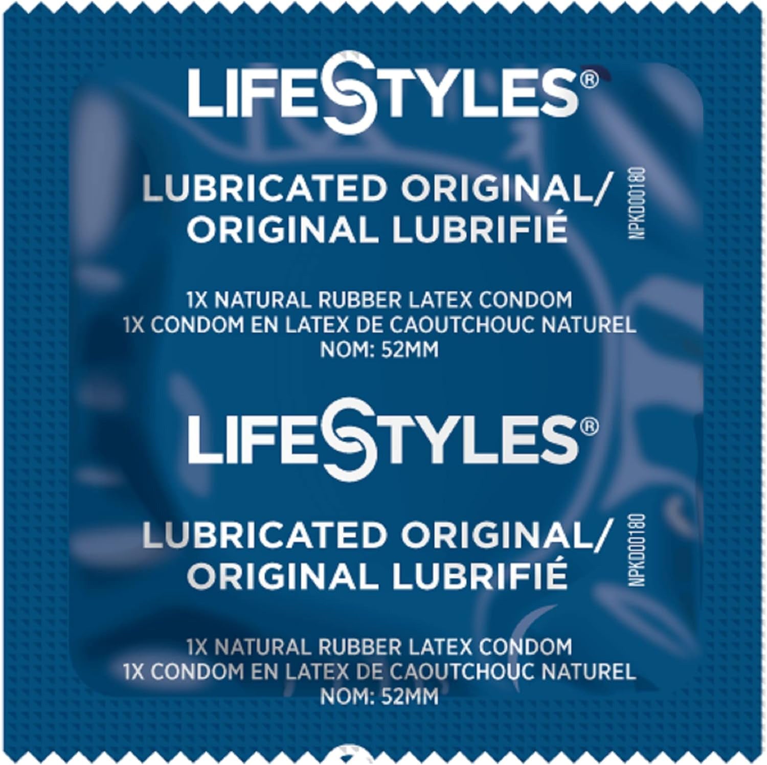 Lifestyles Lubricated - 1000 Piece Case - Bulk LS5800