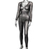 Radiance Crotchless Full Body Suit - Queen - Black SE3002363