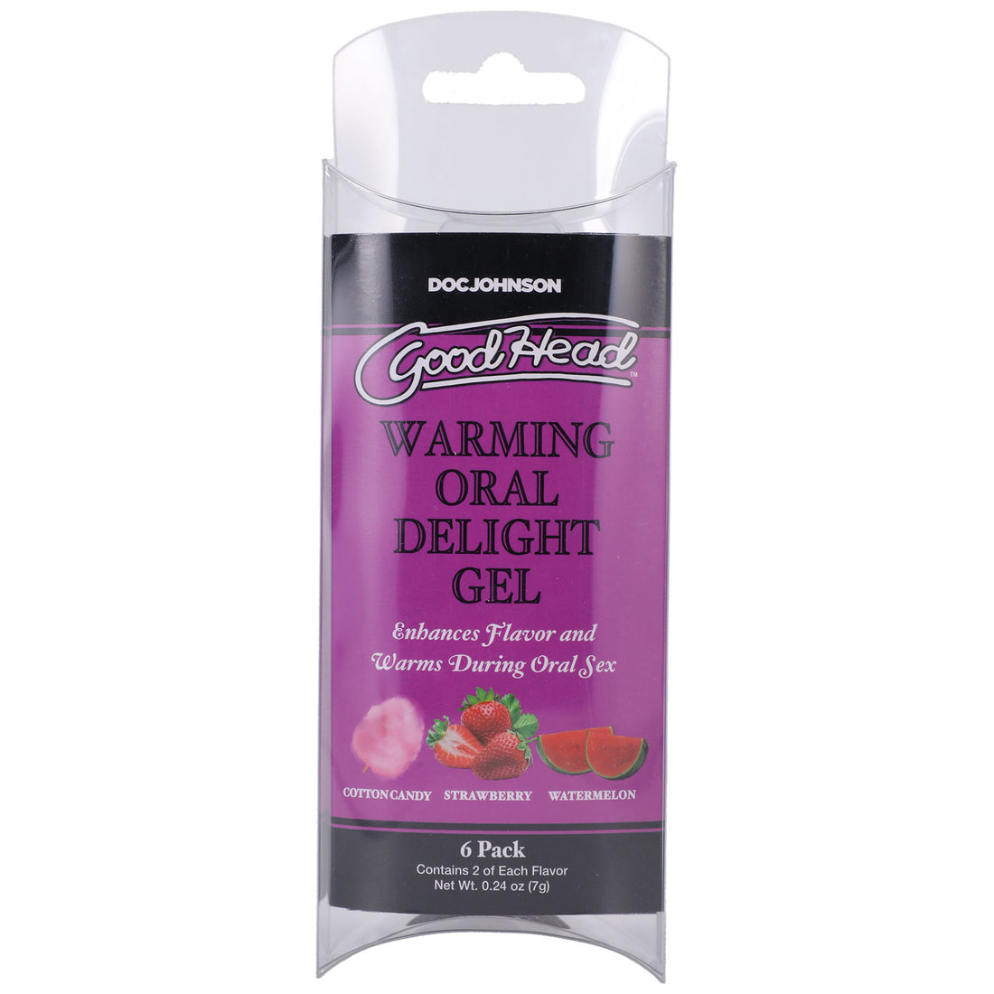 Goodhead - Warming Head Oral Delight Gel - 6 Pack  - 0.24 Oz DJ1387-43-BX