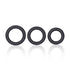 Dr. Joel Kaplan Silicone Support Rings - Black SE5633002