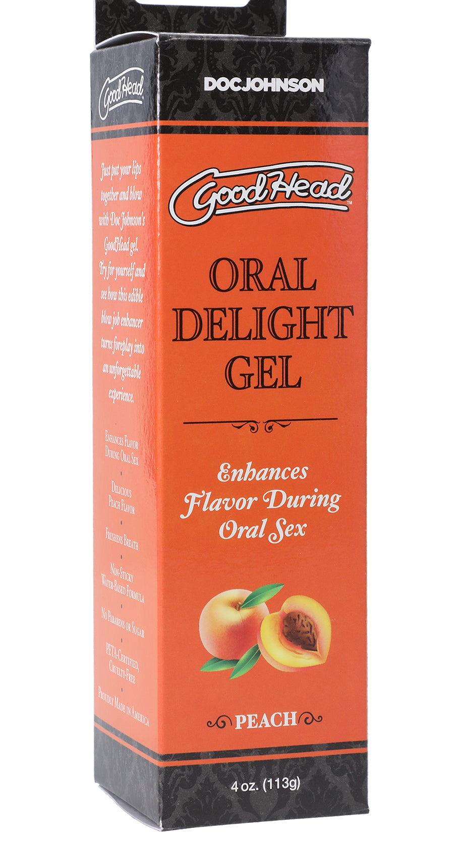 Goodhead - Oral Delight Gel - Peach - 4 Oz. DJ1361-09-BX