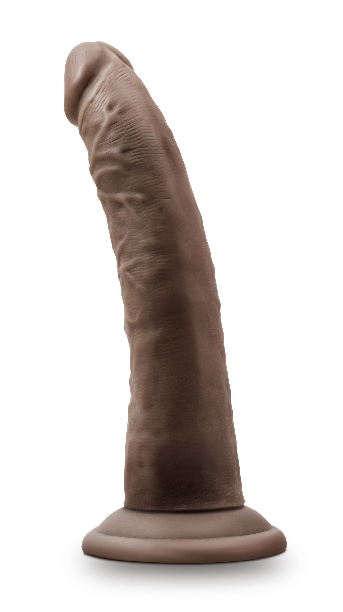Dr. Skin Plus - 7 Inch Posable Dildo - Chocolate BL-12906