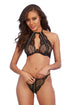 Bralette and Panty - One Size - Black DG-11835BLKOS