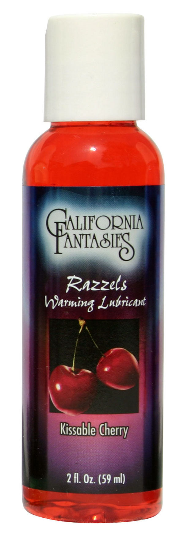 Razzels Warming Lubricant - Kissable Cherry -  2.5 Fl. Oz. Bottle CF-RKC-02